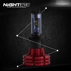 NIGHTEYE A344 Philip 60W 10000LM H4  LED Car Headlight - NIGHTEYE AUTO LIGHTING