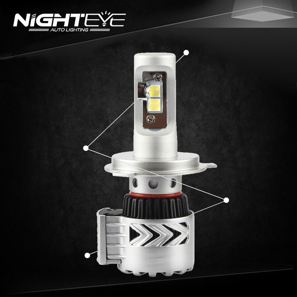 Nighteye 12000LM H4 LED Car LED Car Headlight