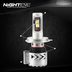 Nighteye 12000LM H4 LED Car LED Car Headlight - NIGHTEYE AUTO LIGHTING