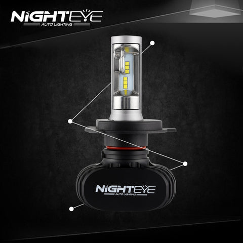 NIGHTEYE A315 8000LM 50W H4 LED Car Headlight