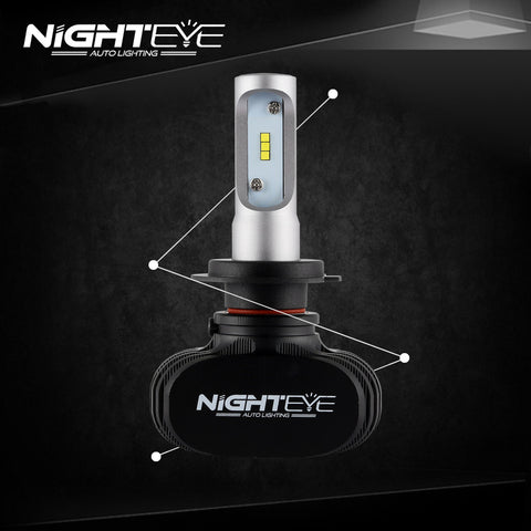 NIGHTEYE A315 H7 8000LM 50W LED Car Headlight